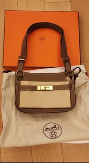 Hermes Jypsiere Mini Etoupe 大象灰金扣