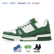 Skate Leather Virgil Board Shoes Wer Print Sneakers Calfskin New Designer Plate-Forme Flat Sole Beig