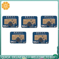 5 Pcs 24G MmWave HLK-LD2410C Human Presence Radar Sensor Intelligent Sensor Motion Detection Module