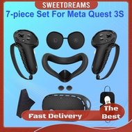 Protective Covers Controller Grips VR Shell Cover for Meta Quest 3S VR Headset