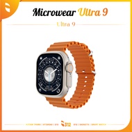Microwear Ultra 9 Smartwatch 1.69 นิ้ว รองรับ Android/iOS ติดตามการออกกำลังกาย ตั้งวิดีโอ จับเวลา ตร
