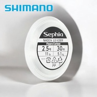 Shimano Sephia Eging Fluorocarbon Leader Line - 30m (Various Diameters)