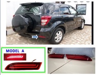 RBAGA- LAMPU REFLEKTOR BUMPER BELAKANG/MATA KUCING BELAKANG BEMPER RUSH MODEL A Lampu Reflektor Bump