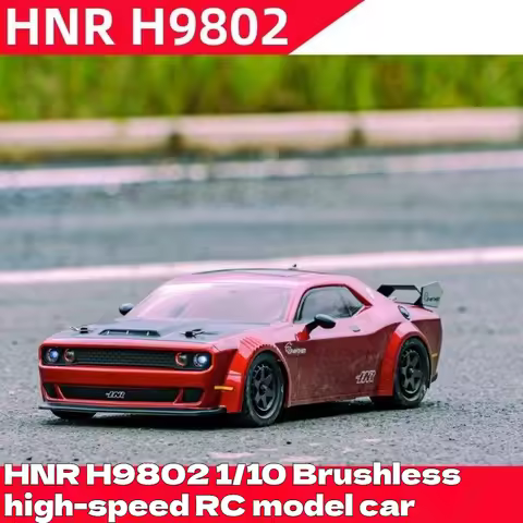 HNR H9802 1/10 Scale SRT Simulation RC Drift Car 4WD Brushless High Speed Remote Control Racing Mode