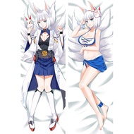 ออกแบบใหม่ Azur Lane อะนิเมะ Kaga ปลอกหมอน Dakimakura ปลอกหมอน