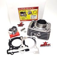 DOUBLE COOLER CAST IRON BLOCK + 62MM CASTING PISTON BRT AEROX ALPHA NMAX TURBO NMAX NEO NMAX NEW BLO