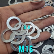 25 Pcs Ring Alumunium M16/Ring Plat M16