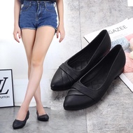 Fashion Women's Flat Shoes - Waterproof, Anti-Slip PVC Plastic Doll Shoes