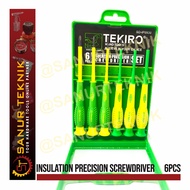 TEKIRO 6-piece Screwdriver Set TEKIRO 6-piece Precision Screwdriver