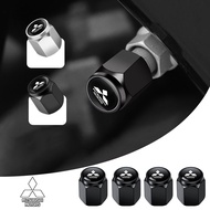 Set of 4 Car Tyre Valve Caps for Mitsubishi X-pander Pajero L200 Triton Galant Car Tyre Dust Caps Ca