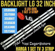 BACKLIGHT TV LCD LED LG 32 INCH 32LB550A 32LB561T-32LF550A-32LB563D 32LX340C