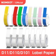 Niimbot D11 D110 D101 Mini Label printer paper Printing Label Waterproof Anti-Oil Price Tape Scratch