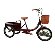 Tricycle Human Adult Leisure Scooter Elderly Pedal Shopping Shopping Old Man's Car Lightweight Bicycle