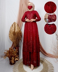 RR Dress Terbaru//Dress Bahan Tulle Kekininan//Kebaya Gamis//Gamis Bahan Tulle Model Terbaru//Gamis