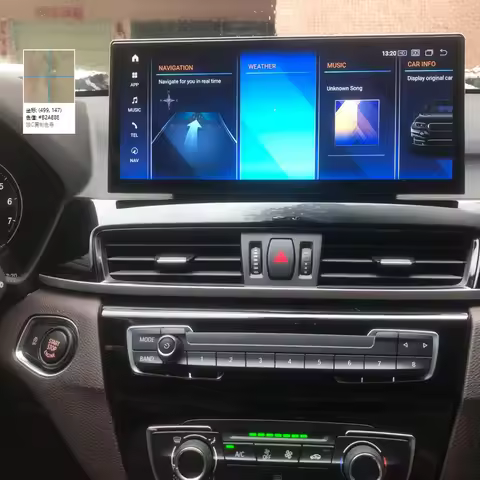 Android 15 GPS Navigation 12.3" Carplay Wifi For BMW X1 E84 2009-2015 CIC