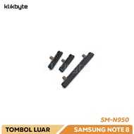 TOMBOL Outer BUTTON SAMSUNG NOTE 8/N950 ON OFF VOLUME BUTTON