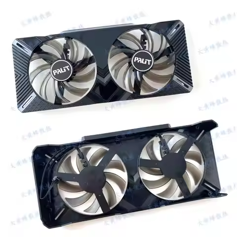 New Frame Shell Fans for PALIT RTX2060 RTX2070 GTX1660 GTX1660S GTX1660ti Dual Gaphics Card without 