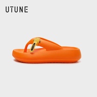 utune | UTUNE Women’s Height Increasing Flip Flops Platform Sandals Thick Sole Summer Beach Shoes Co