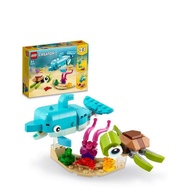 【LEGO 樂高】磚星球〡31128 創意三合一系列 海豚和烏龜 Dolphin and Turtle