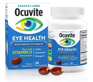 Bausch + Lomb Ocuvite Eye Health Vitamin 50mini soft gels. วิตามินบำรุงสาย