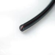 車門防撞膠條 防刮隱形保護貼 加厚防撞邊條 開門防撞- 黑色 1米