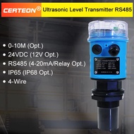 Ultrasonic Level Sensor RS485 Water Tank Liquid Level Gauge 0-10m Wastewater Level Transmitter Digit