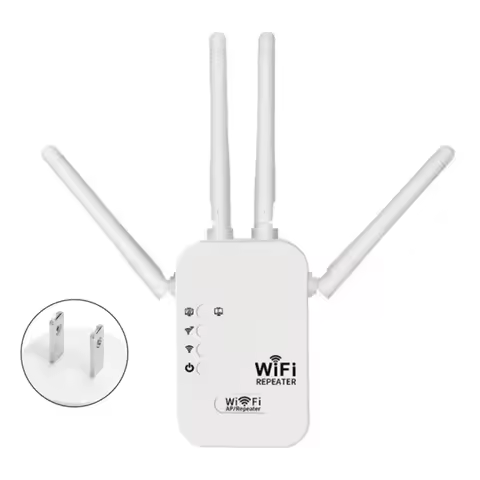 Wireless WiFi 300Mbps WiFi Amplifier Router Wireless Wi-Fi Signal Amplifier US 2.4 GHz WIFI Repeater