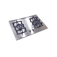 SR 828SV Tecno 70cm Stainless Steel Cooker Hob with Inferno Wok Burner
