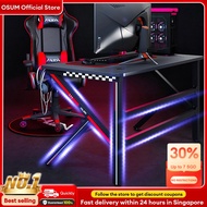 OSUM High Quality Gaming Table for E-Sport/Computer/PC/Study Thicker & Stable Anti-Scratch Table (10