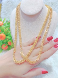 Dây chuyền nữ đuôi phụng - D1705226 - Cam Kết Không Đen Không Dị Ứng ) Dùng Đi Tiệc Vô Cùng Sang Chả