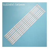 New 8 PCS 5 LED backlight strip for 55PUF6092 K550WDC1 A2 4708-K550WD-A2113N01 471R1P79 4708-K55WDC-