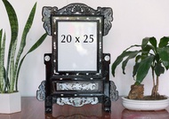 KHUNG HÌNH THỜ GỖ TRÀM 20X25