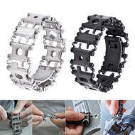 29 in 1 Tool Bracelet Accompanying Multi-Function Bracelet Outdoor Emergency Stainless Steel Outdoor