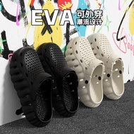 Thick-Soled Hole Shoes Men's Indoor Home Heightening Anti-Slip Shoes Men's Beach