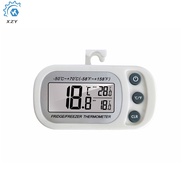 Waterproof Refrigerator Fridge Thermometer Digital Freezer Room Thermometer Max/Min Record Function Large LCD Screen and Magnetic Back for Kitchen/Home/Restaurants