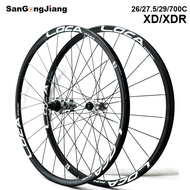 PASAK Mountain bike MTB wheelset 26 27.5 29inch 700C Ultralight Aluminum alloy 6 nails disc brake XD