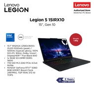 Lenovo Legion 5 15IRX10 | 83LY003CSB | 15.1" WQXGA OLED | Intel® Core i7-14700HX | RTX™ 5060 | 16GB 