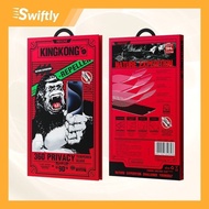 WEKOME WTP-089 Space KingKong 9D Curved Tempered Glass Screen Protector (360 Privacy)