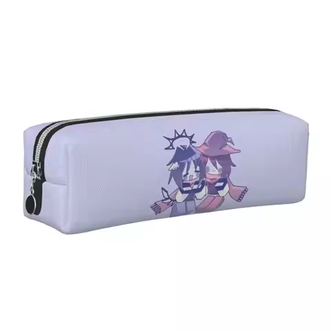 Azuretime Anime Pencil Case Creative Azure Two Time Forsaken Pen Bag Student Big Capacity Students S