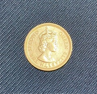 全新｜英女皇依利沙白二世  1978 香港五仙硬幣