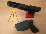 GARRET MACHINE Pistol Barrel Safety Chamber Plug/Flag Five Pack (9mm)