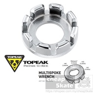 TOPEAK MULTISPOKE WRENCH [ ART NO: TPS-SP42 ] works on 13G (3.5mm) 14G (3.4mm) 15G (3.2mm) and Shima