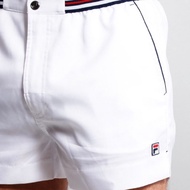 [Baru] Fila Borg Vintage Hightide Tennis Short (White) Original