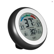 °C/°F Digital Thermometer Hygrometer Temperature Humidity Meter Max Min Value Trend Display New 5.22