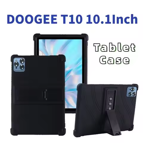 For DOOGEE T10 Tablet 10.1Inch Shockproof Case, Cover for DOOGEE T10 Android 12 Pad Silicon Stand Pr