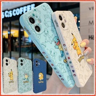 🔥 Pikachu Side Stripes Square Edge for iPhone 11 Case Soft Silicone Case iPhone 13 Pro i8plus 6s i11 SE 2020 Xr 6 iPhone11 Apple iPhone13 12 Pro Max iPhone6s Xr XS iPhone7Plus i12 13 X 7 8+ 11 Pokémon Cartoon Cover