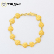 WAH CHAN 916 Gold Bracelet CSB111 - Gelang Tangan Emas