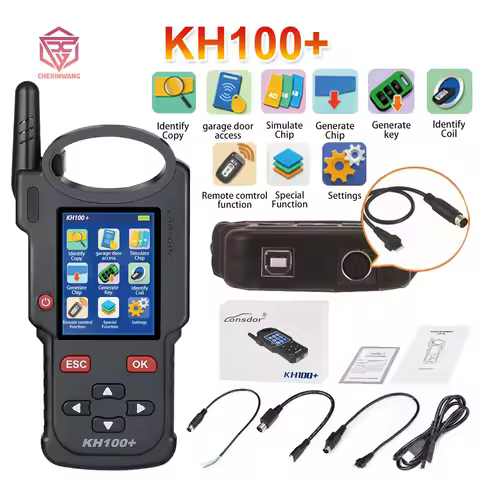 Lonsdor KH100+ Remote Key Programmer KH100 Car Auto Key Programmer Chip Generation KH100 Plus Chip S