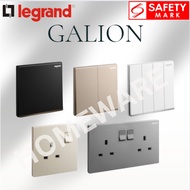 [SG Seller] Legrand Galion Switch Socket Champagne Silver Rose Gold White Ready Stock