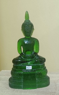 No. PG/3 ตัก5.3" พิมพ์หน้าตุ๊กตาใหญ่ผ้าทิพย์เต็ม พระบูชา พระแก้วมรกต 25 พุทธศตวรรษ ปี พ.ศ.2500 (บล็อ